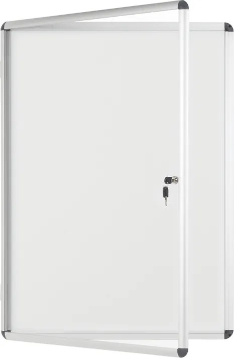 Gablota z białą magnetyczną powierzchnią, 720 x 980 mm