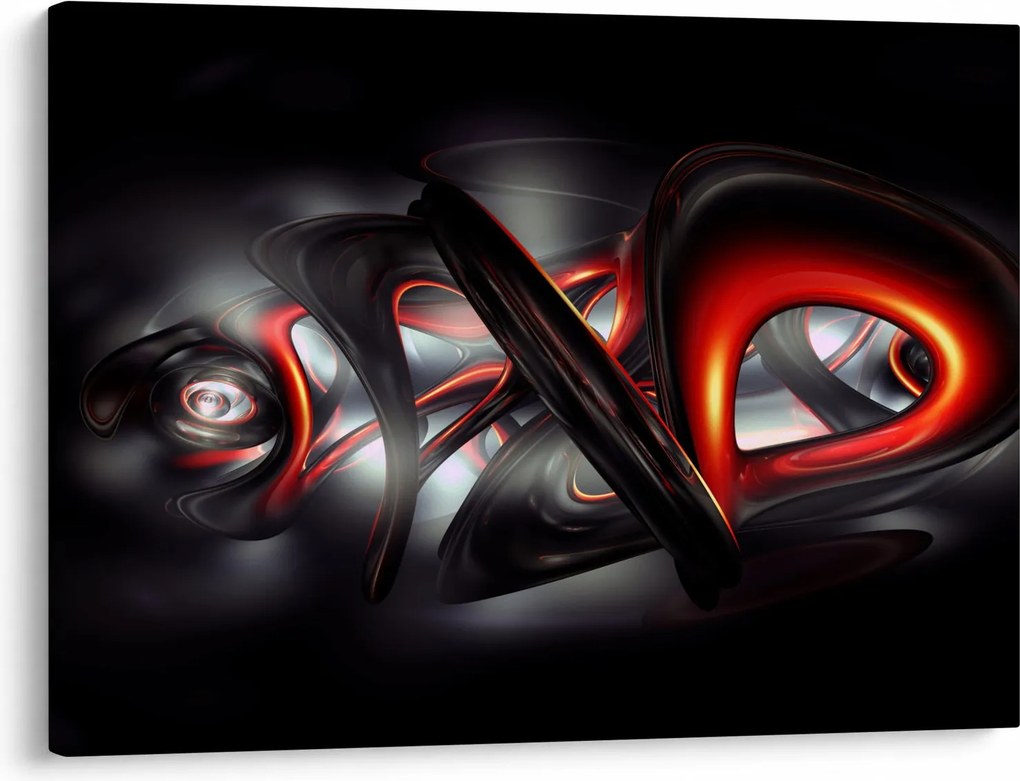 Obraz abstrakcji (70x50 cm)