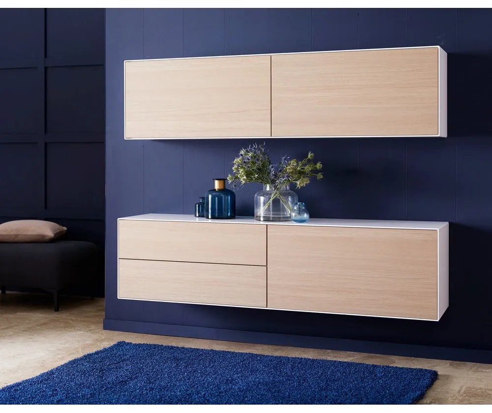 Niska komoda w dekorze dębu zestaw 2 szt. 180x46 cm Edge by Hammel – Hammel Furniture
