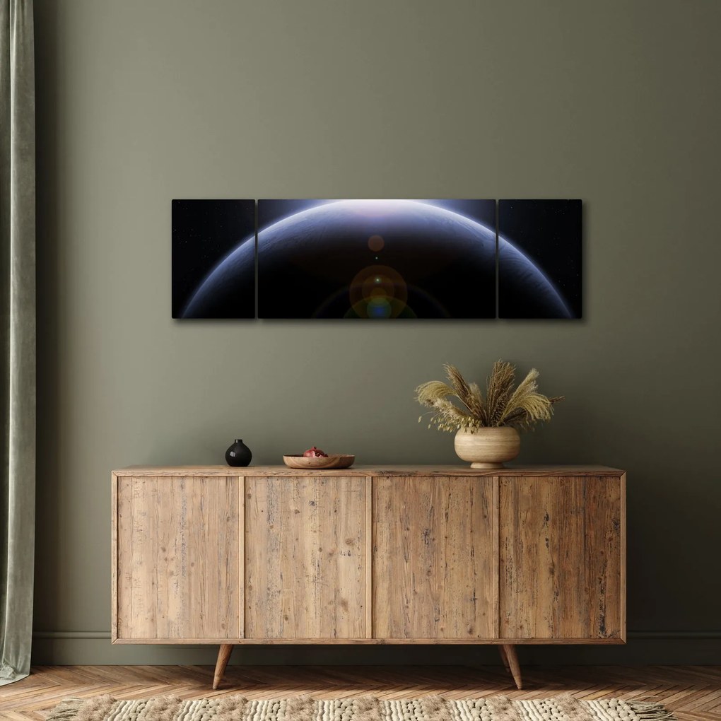 Obraz ciała kosmicznego (170x50 cm)
