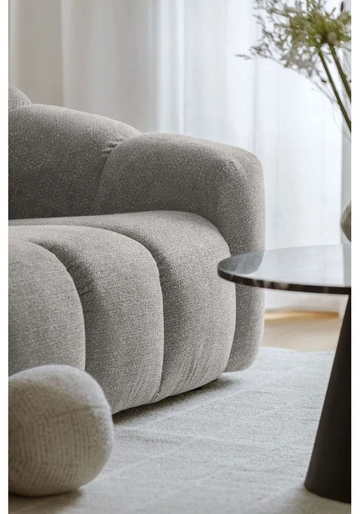 Jasnoszary narożnik (prawostronny/w kształcie litery L) Shell – Miuform