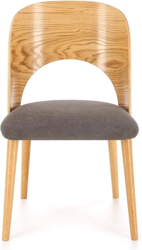 Krzesło z oparciem z giętej sklejki Cadiz Halmar