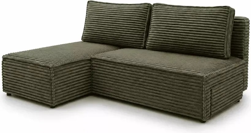 Narożnik Ferucce z funkcją spania 200x140 pojemnik nowoczesny do salonu