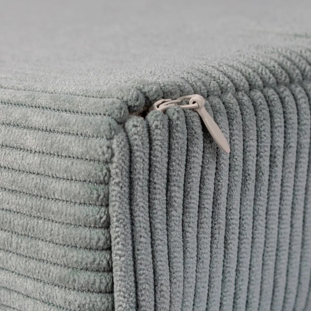 Jasnoniebieski sztruksowy piankowy plac zabaw Bloque Montessori – Little Nice Things