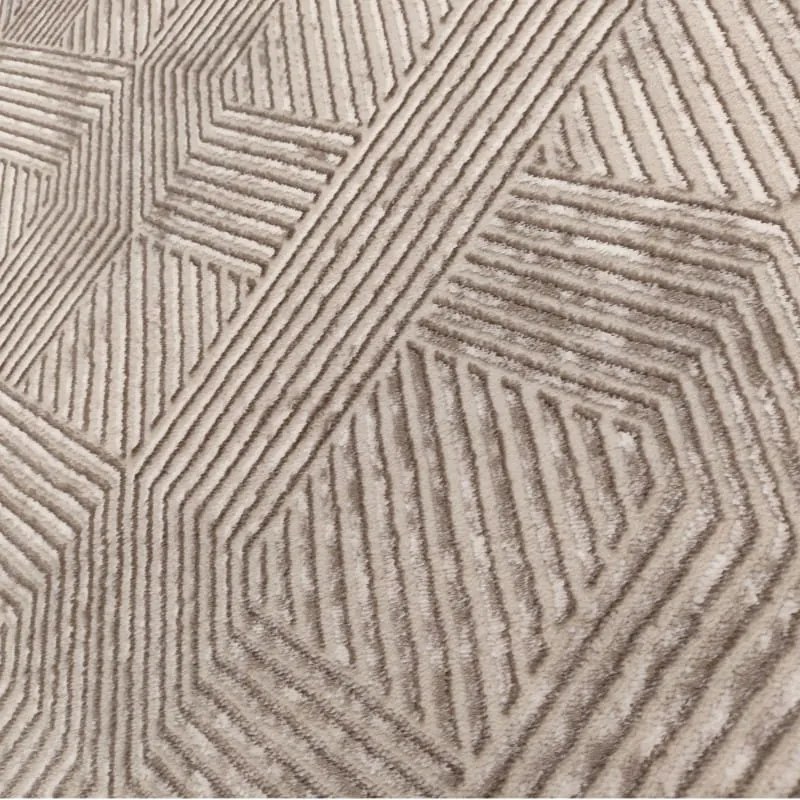 Dywan nowoczesny 3D Anett beżowy 160 cm x 230 cm