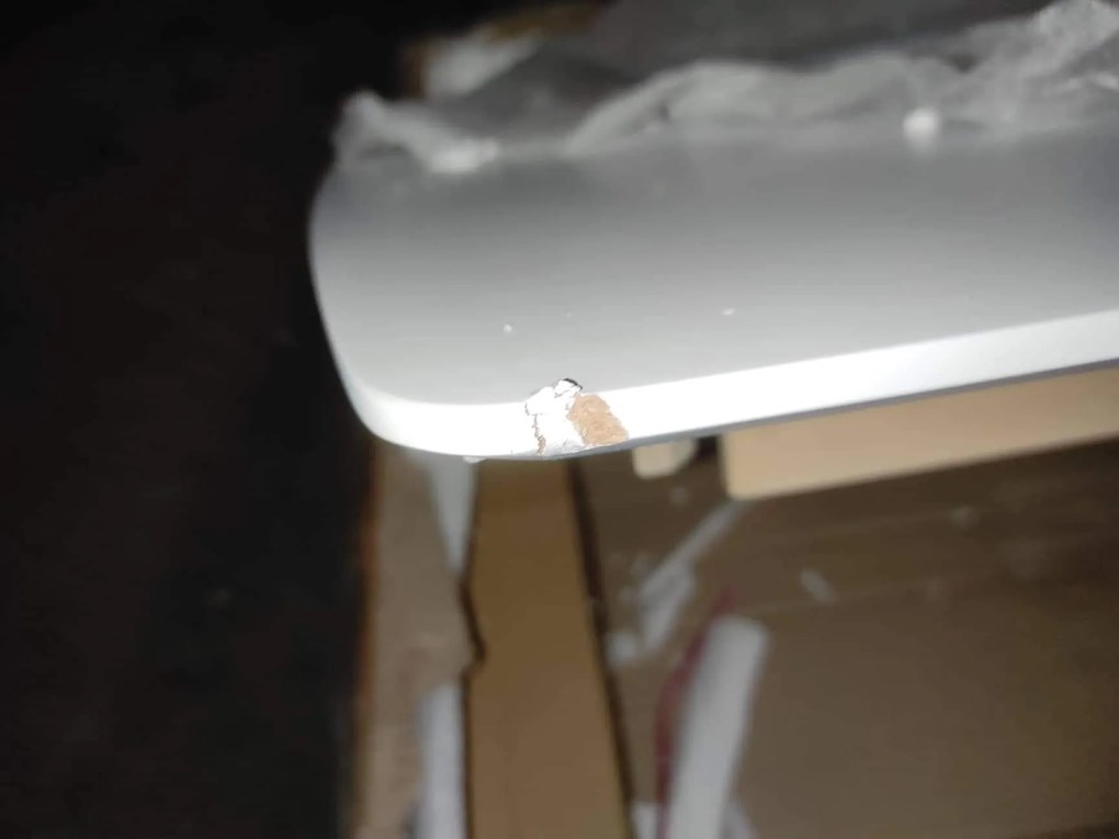 PROMOCJA Biały stół jadalniany COMBO 120X75 II. jakość