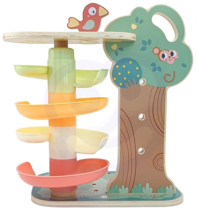 Woopie green drzewko aktywności kulodrom montessori 4w1 fsc