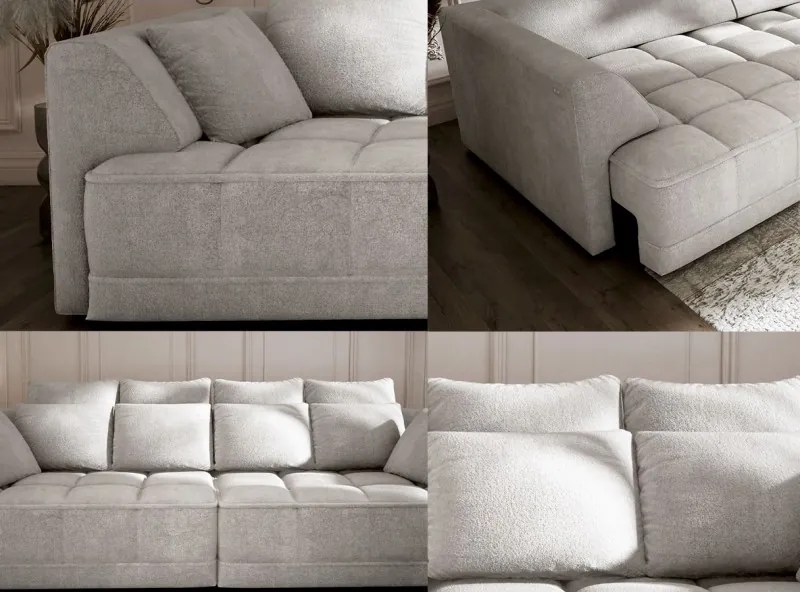 Sofa kanapa TIGA z funkcja spania Elektryczny System rozkładania WERSAL