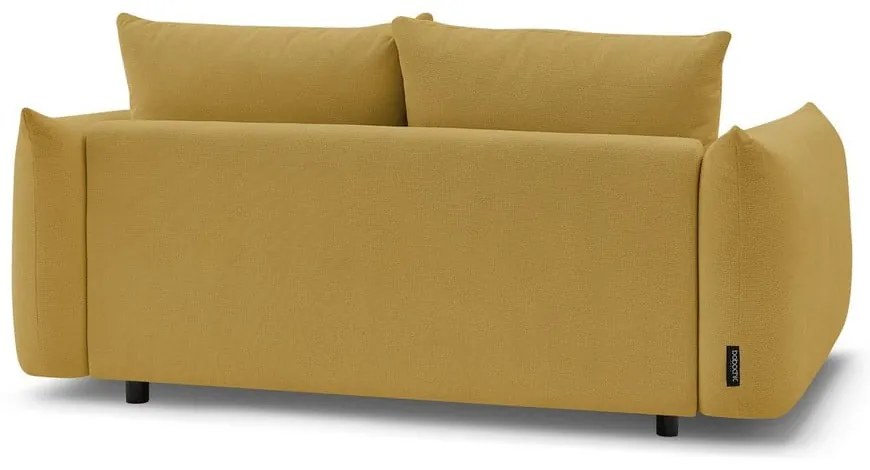 Żółta sofa 193 cm Ernest – Bobochic Paris