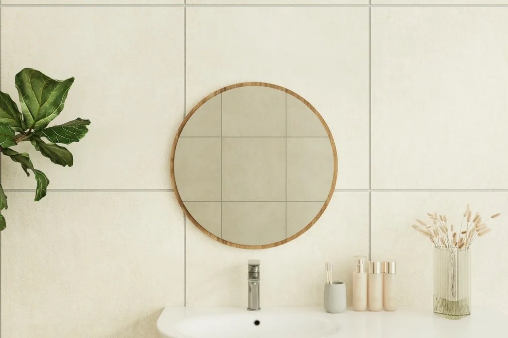 Lustro Ozze Walnut 60 cm