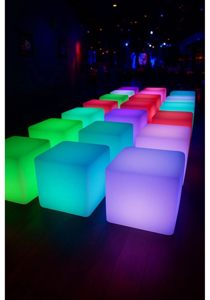 Stół z oświetleniem LED, 116 x 40 cm
