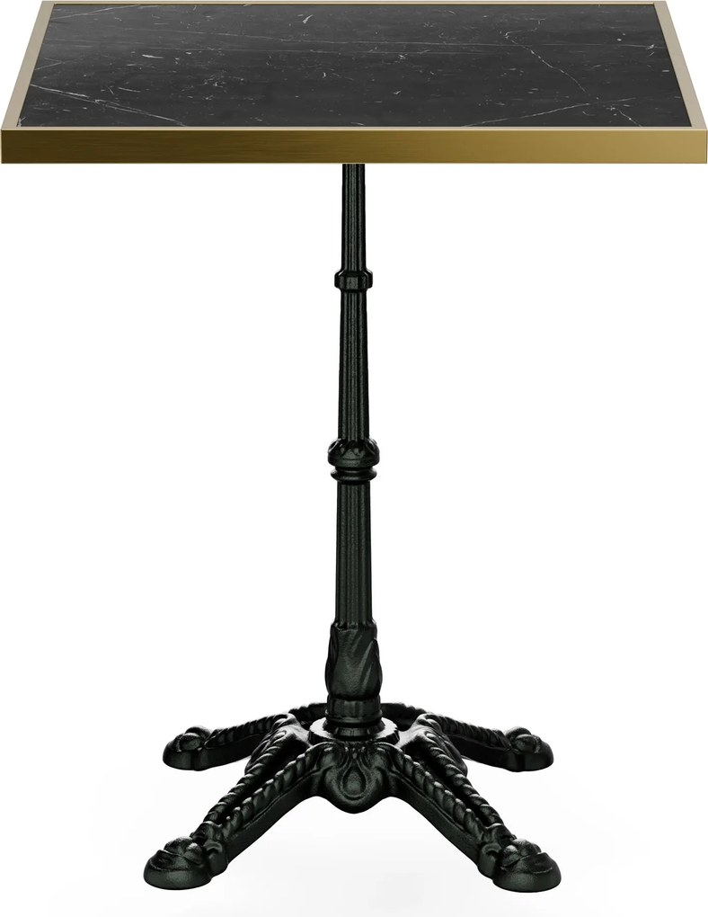 Blumfeldt Patras Lux stolik bistro marmurowy blat 60 x 60cm