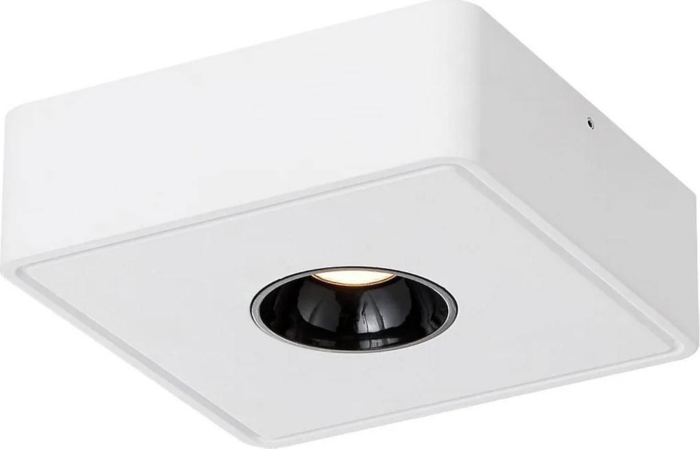 NETTLIFE Reflektory LED , białe, 7 W, ciepła biel, nowoczesny reflektor sufitowy, płaski i kwadratowy reflektor do przedpokoju, kuchni, jadalni