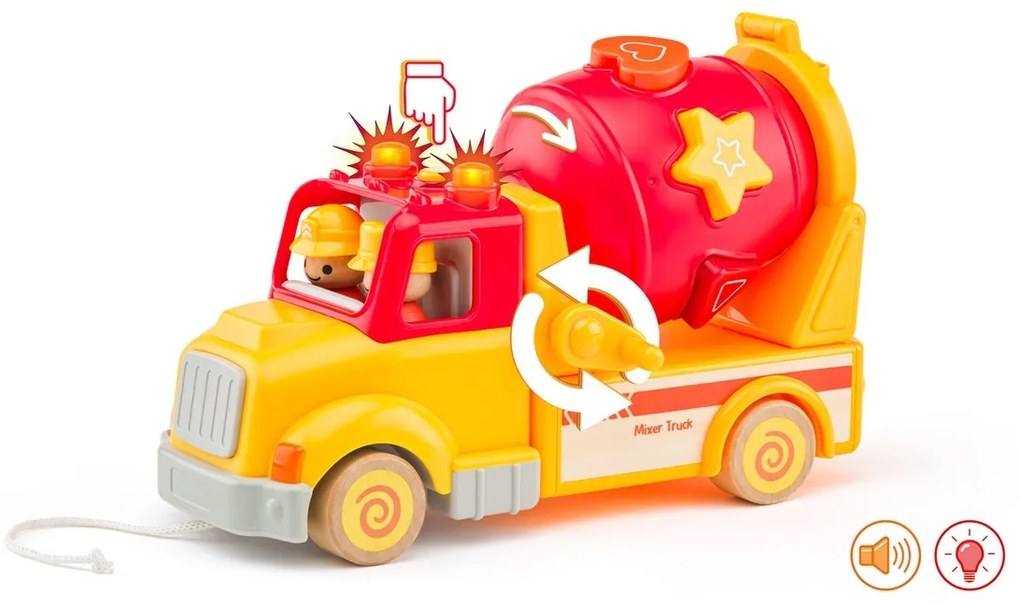 Woody Auto miksarka z dźwiękami i światłem