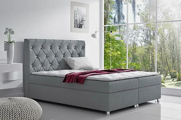 Łóżko kontynentalne Active 140x200 - 44 kolory