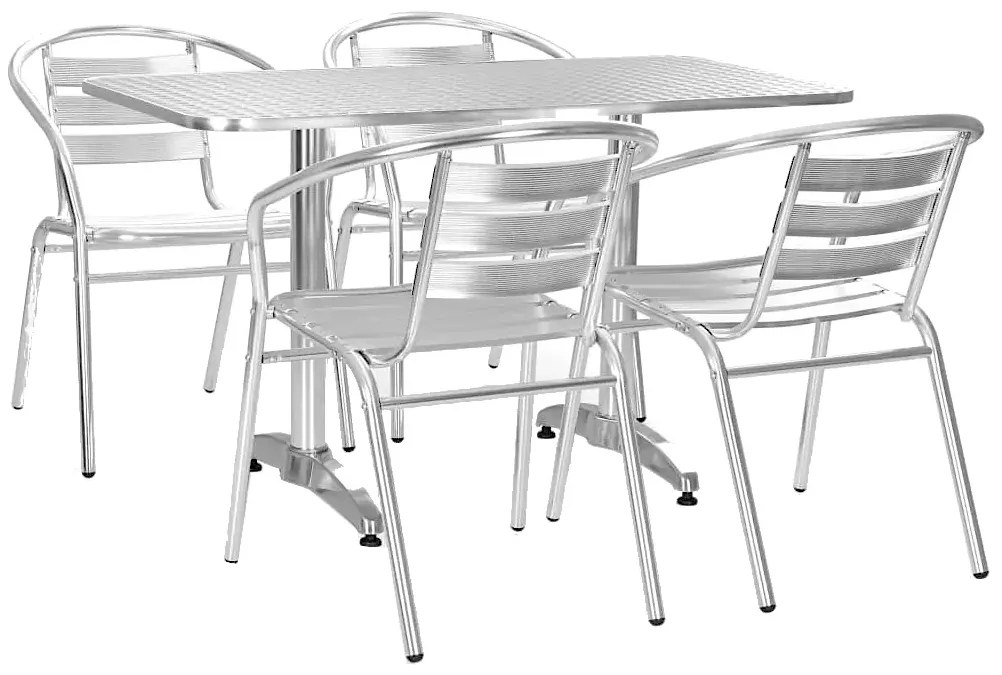 Futurystyczny zestaw mebli ogrodowych - Inello