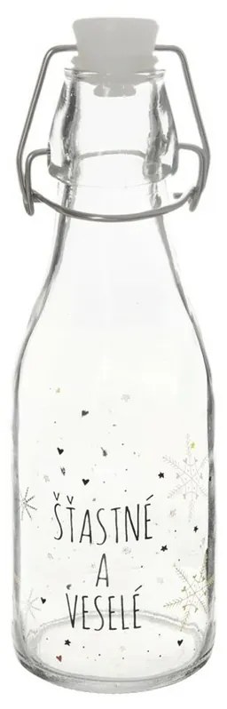 Butelka Orion z zamknięciem klipsowym Snowflakewhite, 0,16 l, 160 ml