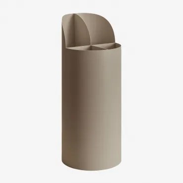 Stojak Na Parasole Ze Stali Nierdzewnej Maurizio Moka Brown - Sklum