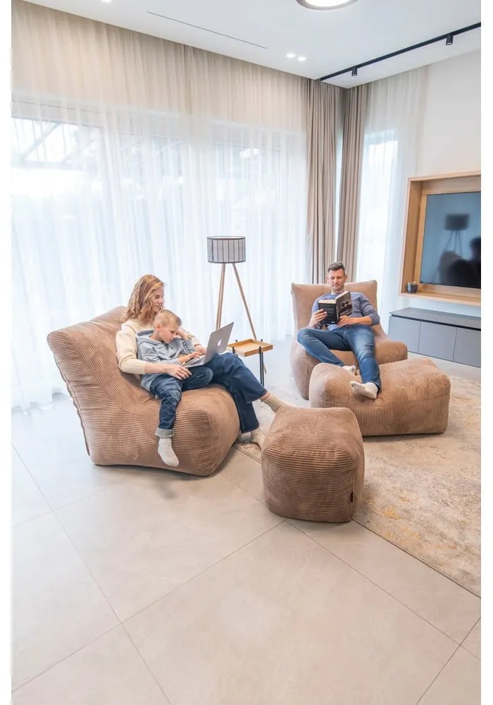 Pomarańczowy worek do siedzenia Seat 100 Lounge – SLOWDOWN