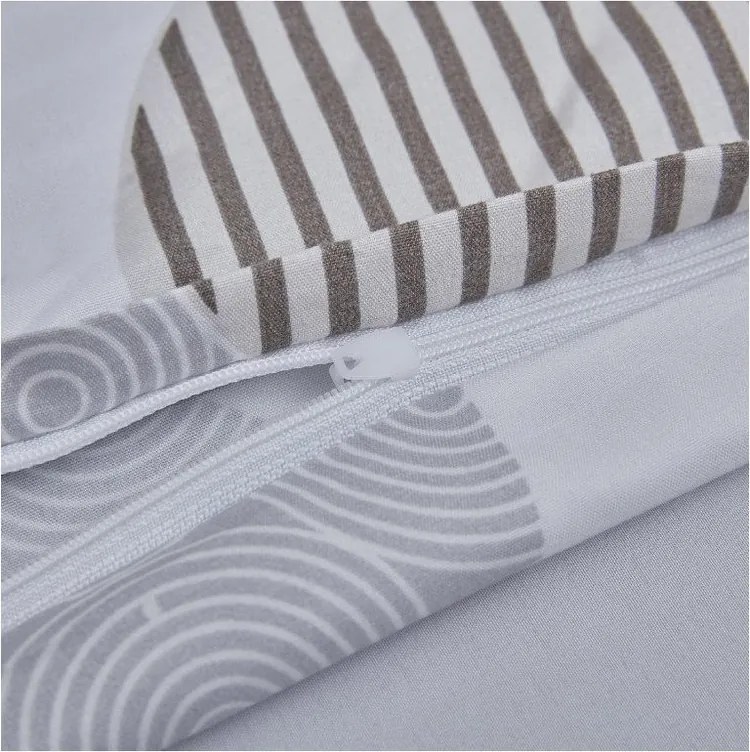 Pościel jednoosobowa z mikrosatyny 3-częściowa 140x200 cm Beryl – My House