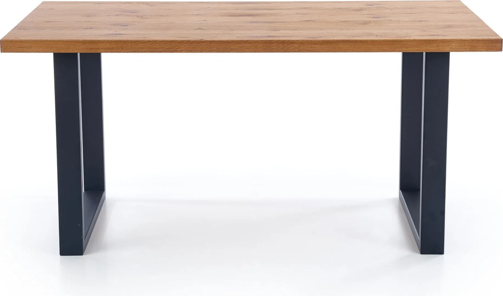 Industrialny stół Perez z rozkładanym blatem