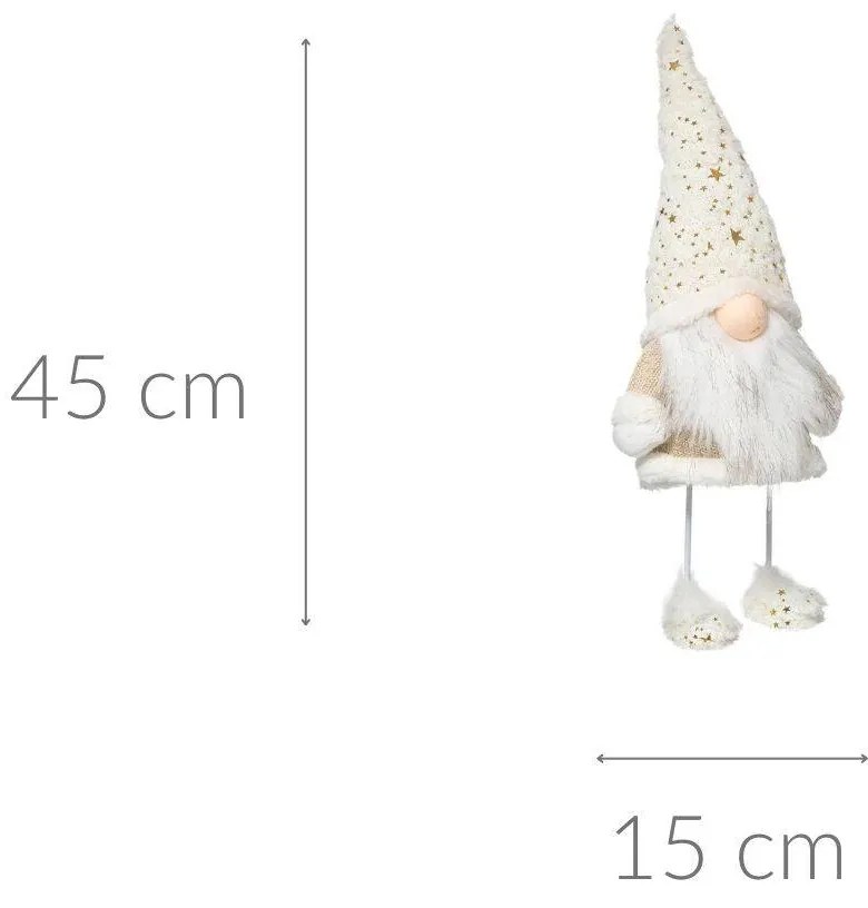 Figurka skrzata SCANDI, 45 cm