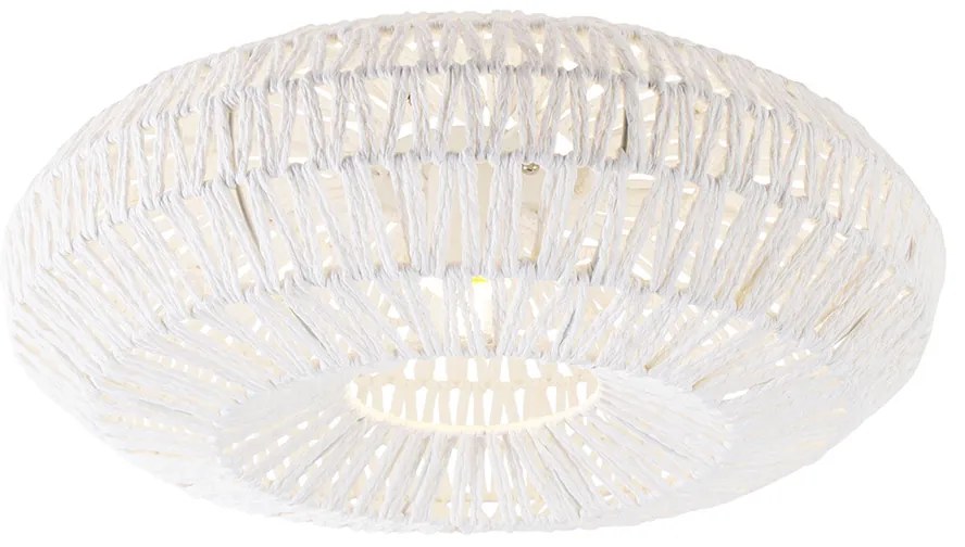 Inteligentna lampa sufitowa w stylu Retro biała z Wi-Fi A60 - Lina Retro Oswietlenie wewnetrzne
