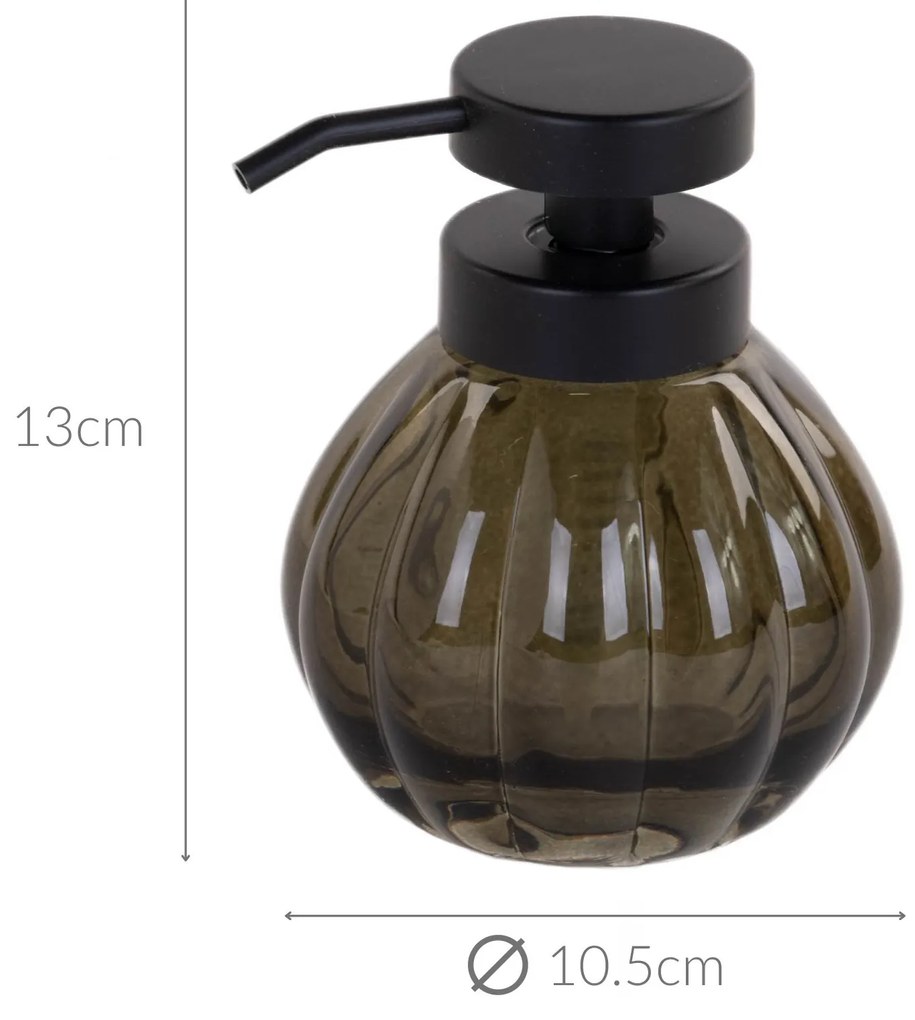 Szklany dozownik do mydła w pływnie DISP, 350 ml