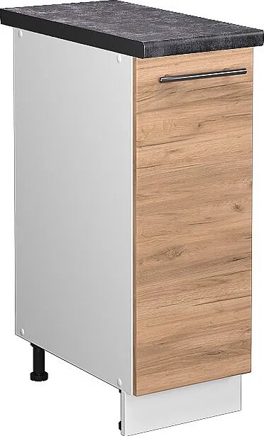 Szafka apteczna złoty dąb energetyczny 30x60x82 fame-line