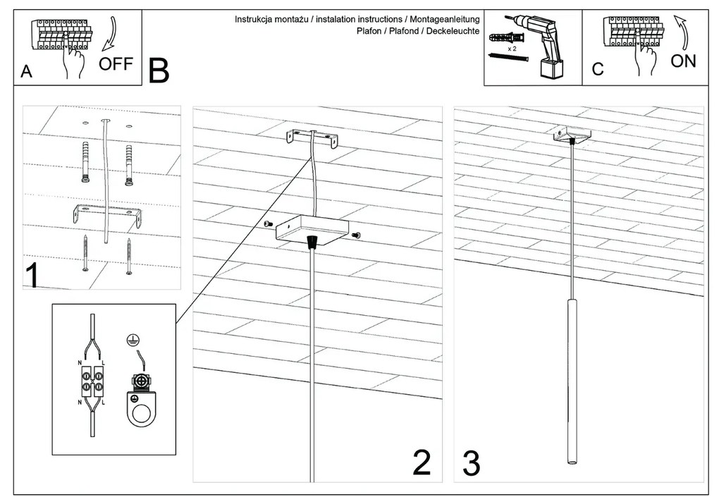Lampa wisząca PASTELO 1 ochra czerwona SOLLUX LIGHTING