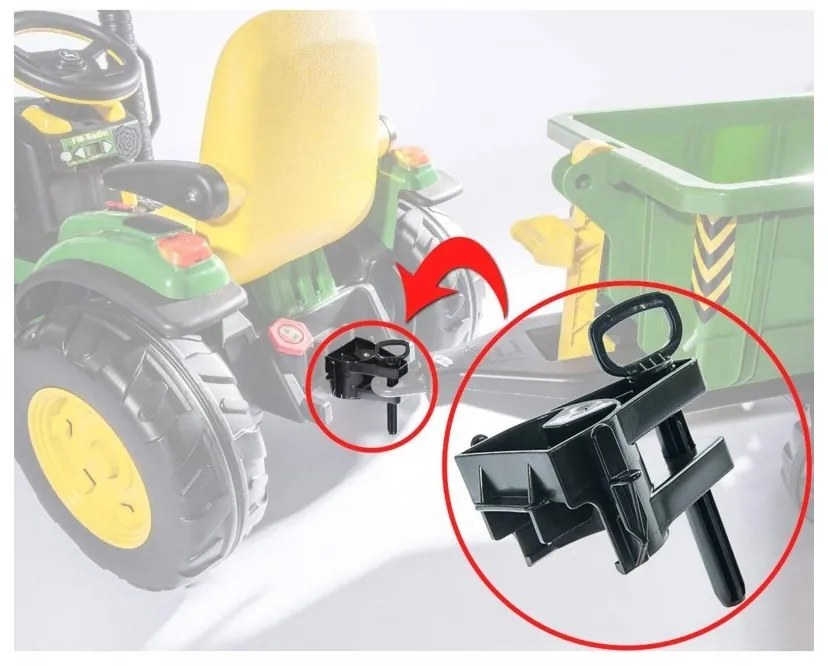 Rolly toys adapter do traktorów na akumulator firmy peg perego