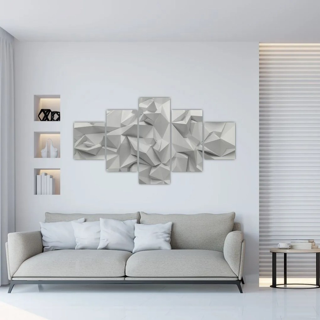 Obraz abstrakcji (125x70 cm)