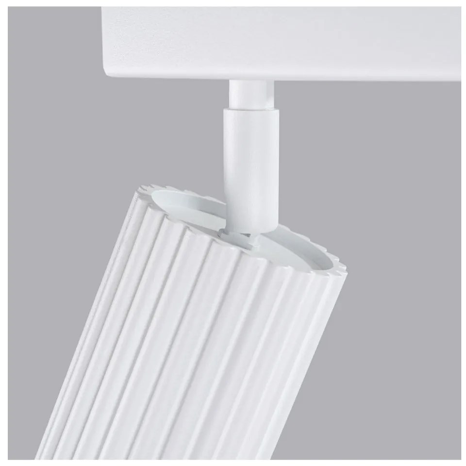 Biała lampa sufitowa 6,5x30 cm Gleam – Nice Lamps