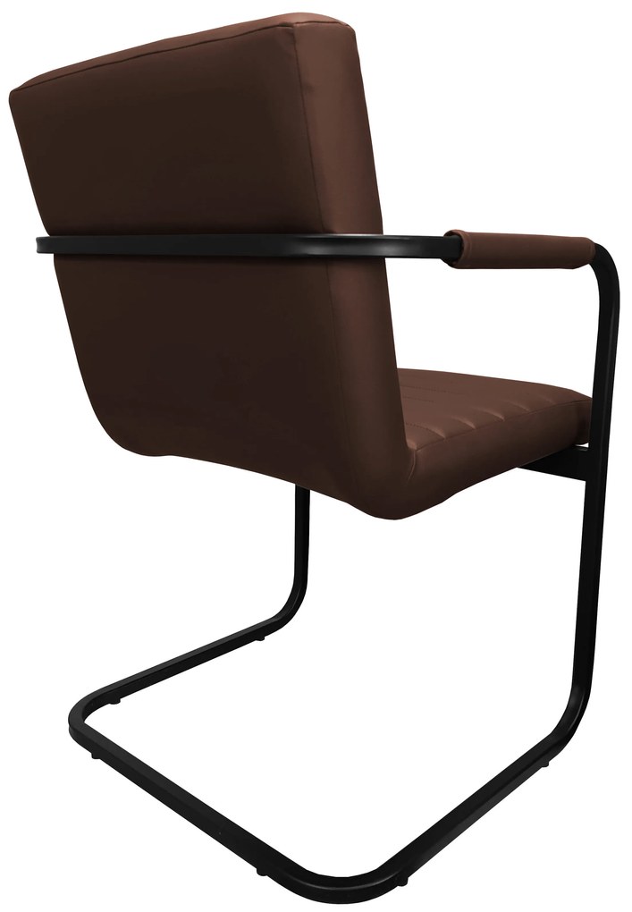 Krzesło konferencyjne SWING stelaż czarny D2