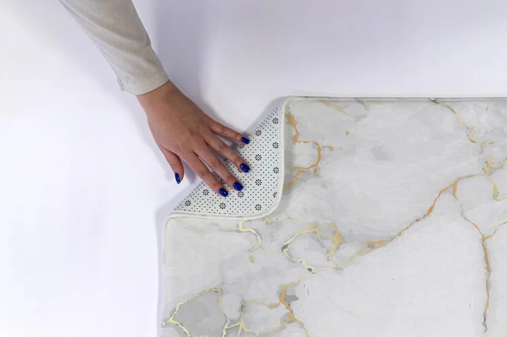 Dywanik łazienkowy Dywanik łazienkowy Jasny marmur