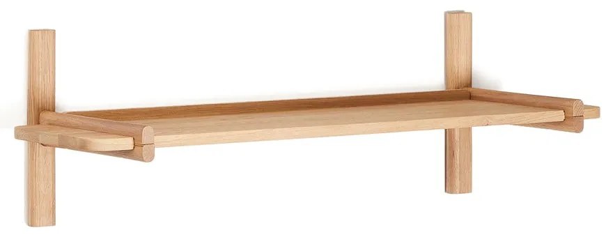 Modułowy system półek z litego drewna dębowego 90x28 cm Sitra – Kave Home