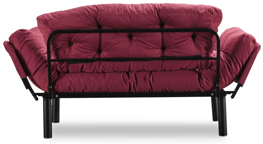 Rozkładana sofa Nitta Maroon