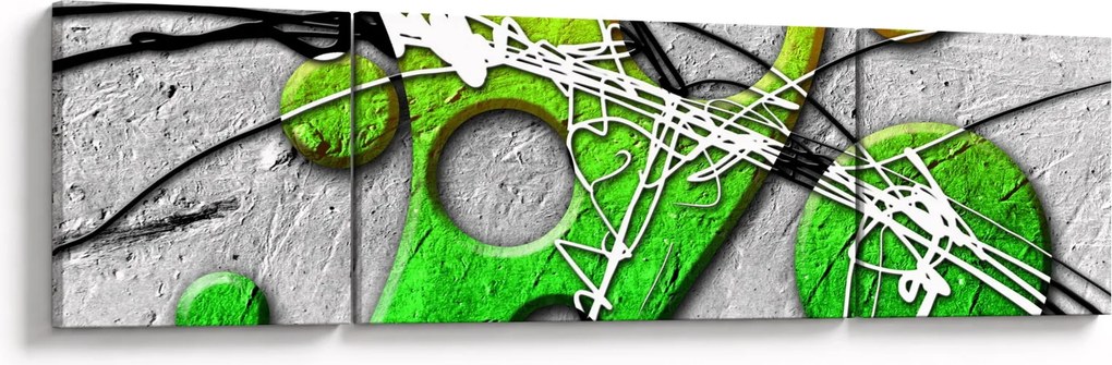 Abstrakcyjny obraz (170x50 cm)