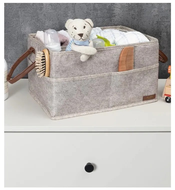 Tekstylny dziecięcy pojemnik na zabawki – Mioli Decor