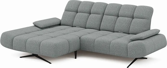 Elegancki narożnik MORENO S z funkcją w tkaninie ARAGON 93 WERSAL