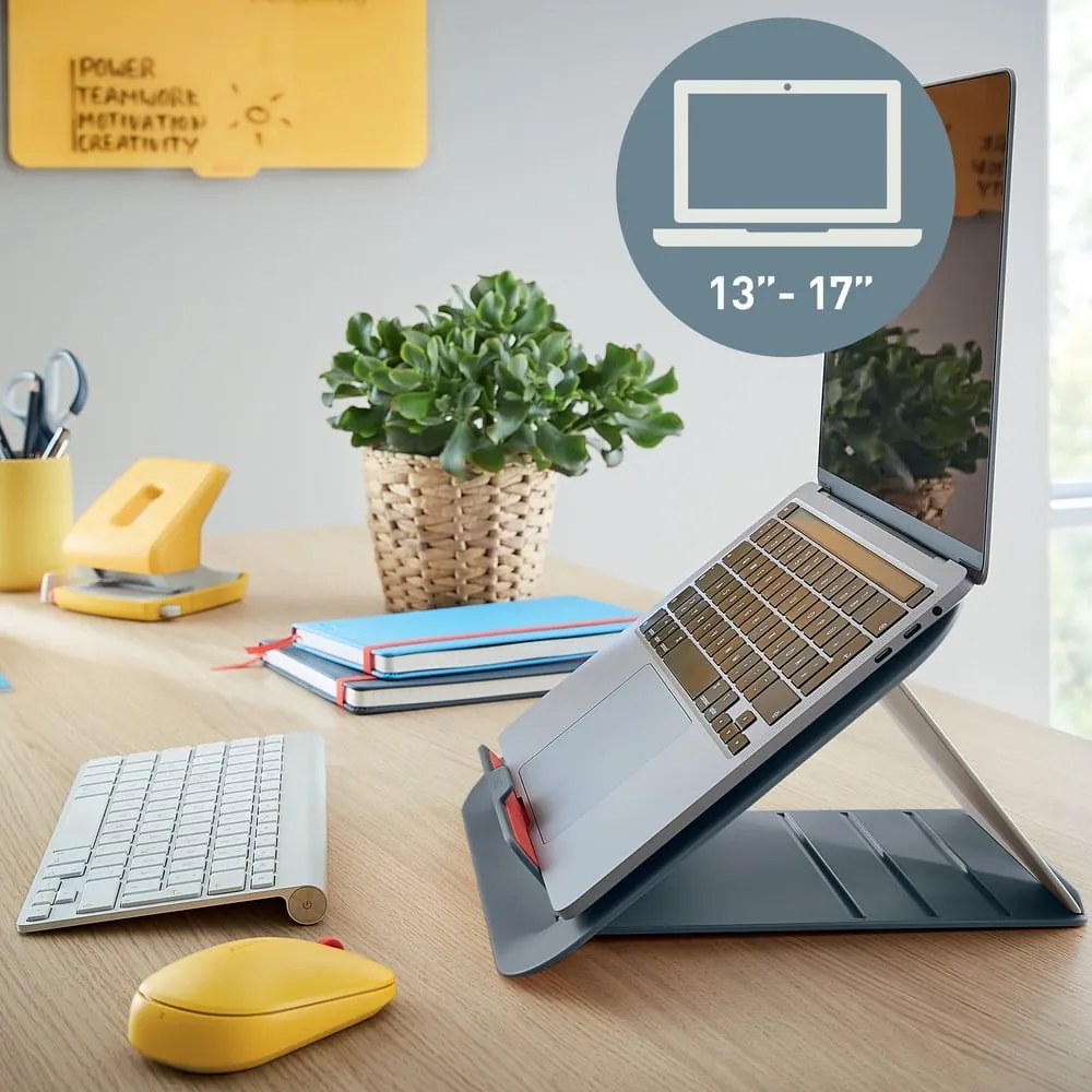 Regulowana podstawka pod laptopa ERGO Cosy – Leitz
