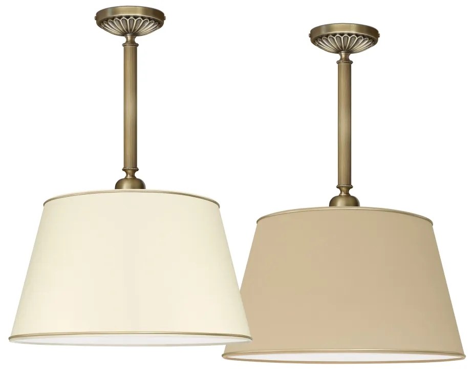 Zwis mosiężny z abażurem LB-S1B