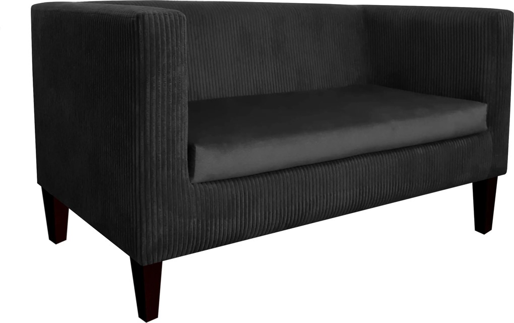 Sofa Monaco : Kolor nogi - Venge, Kolor tkaniny - Kronos7/Poso135, Typ tkaniny - Kronos/Poso, Wysokość nogi - 15 cm