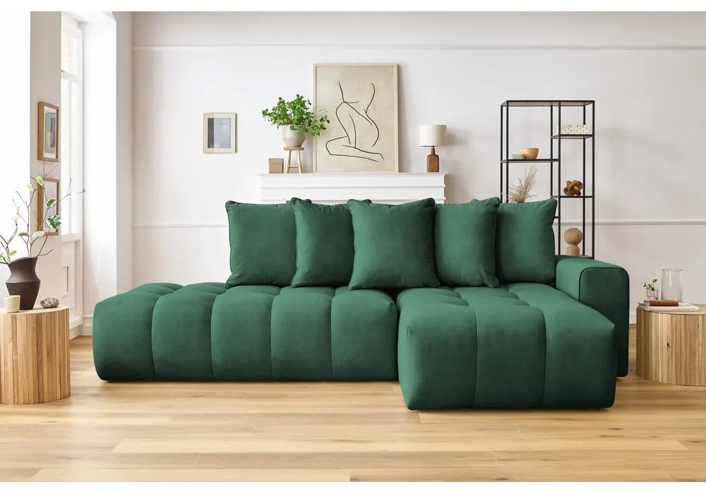 Zielony narożnik (prawostronny) Mont-Blanc – Bobochic Paris