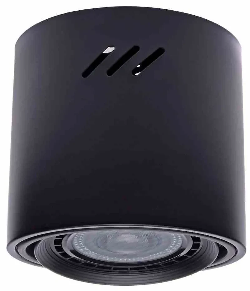 LAMPA SUFITOWA TUBO BLACK 1xAR111 (BEZ ŻARÓWKI)