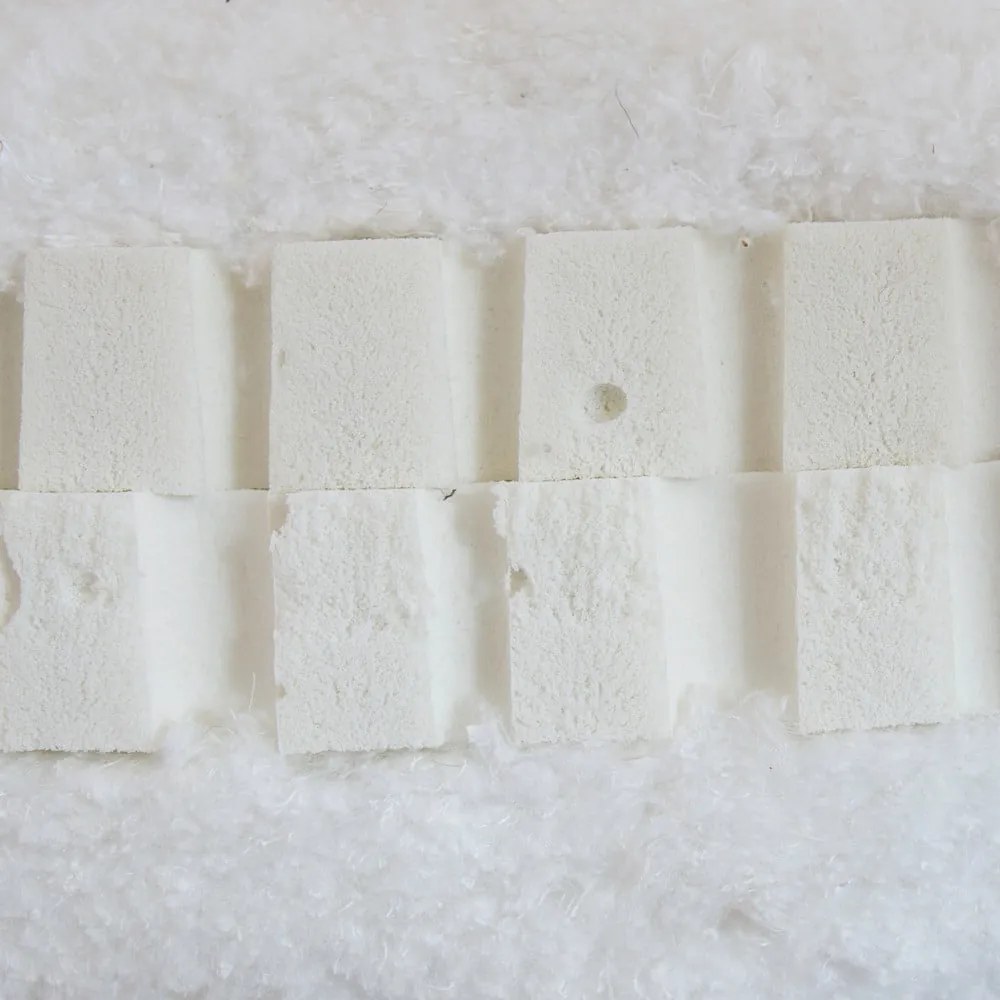 Czarny materac Karup Design Double Latex Black, 160x200 cm