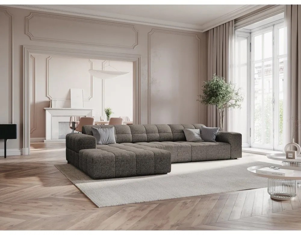 Ciemnoszary narożnik (lewostronny) Chicago – Cosmopolitan Design