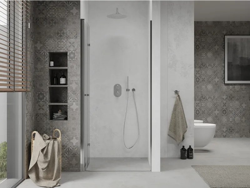 Mexen Lima drzwi prysznicowe składane 70 cm, transparent, chrom - 856-070-000-01-00