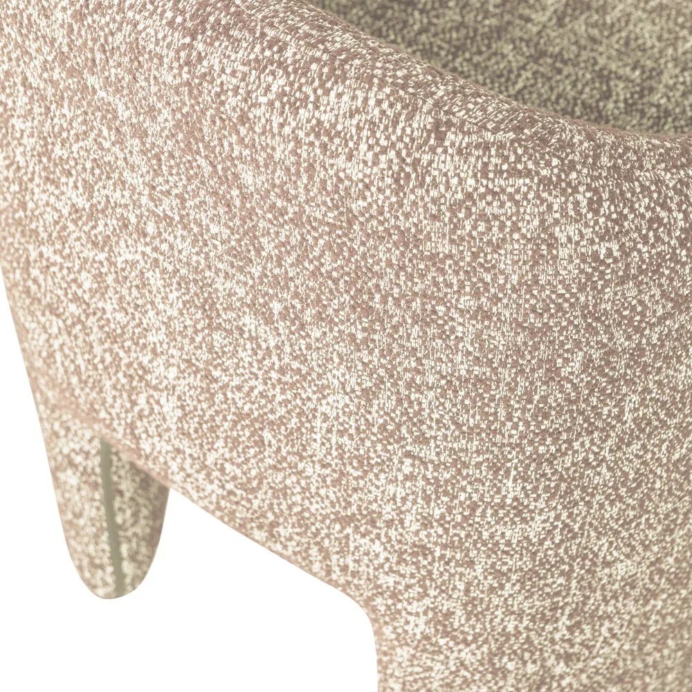 Beżowe tapicerowane krzesło biurowe Cordo – WOOOD