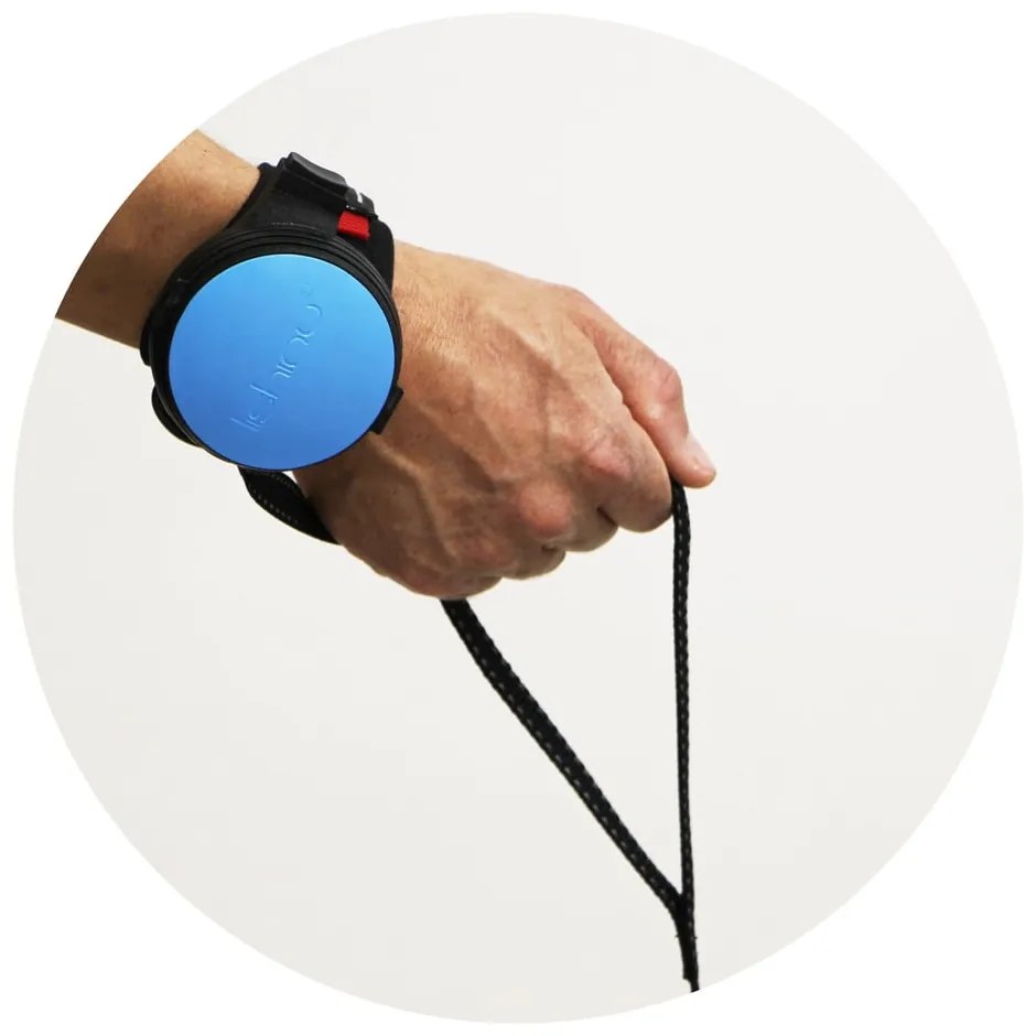 Niebieska smycz w rozmiarze L 3 Bungee – Lishinu
